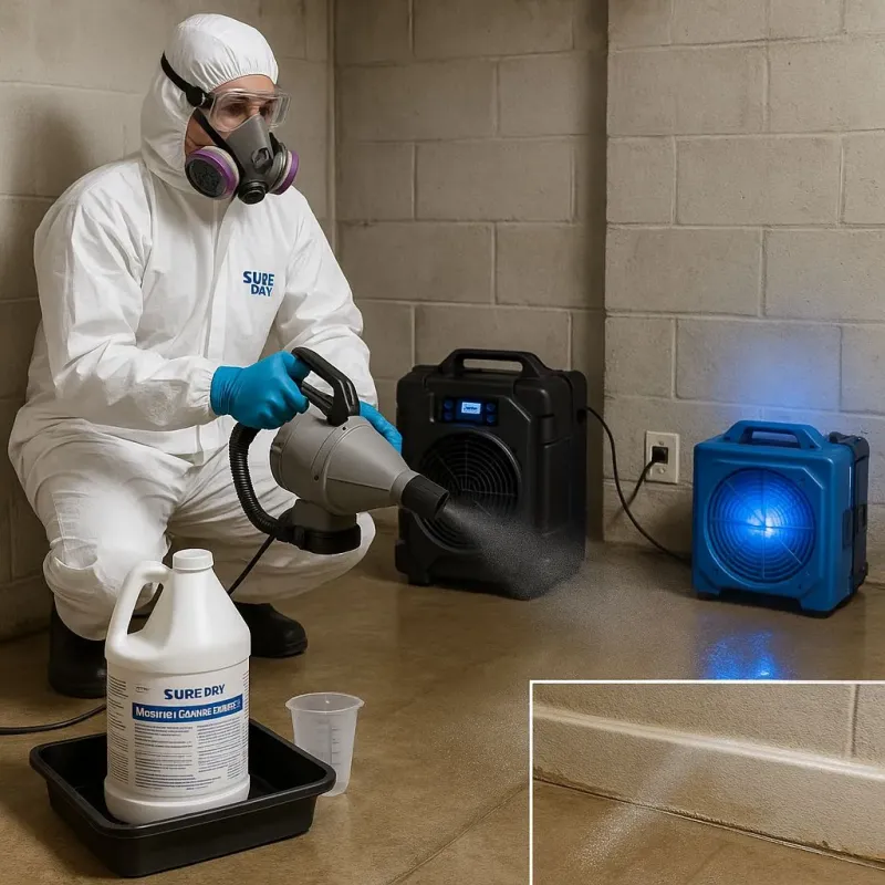 Sanitization and Odor Removal process in La Harpe, IL