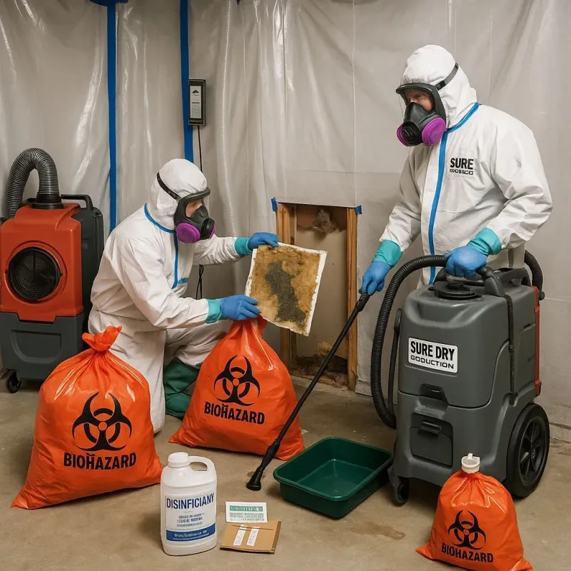 Contaminated Water Handling Protocols process in La Harpe, IL