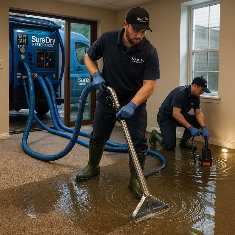 Water Extraction and Removal process in La Harpe, IL